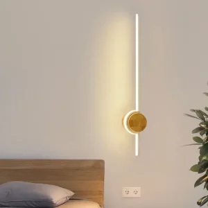 Applique murale bois LED design moderne minimaliste éclairage chaleureux salon chambre couloir épuré contemporain Applique murale bois LED design moderne minimaliste éclairage chaleureux salon chambre couloir épuré contemporain