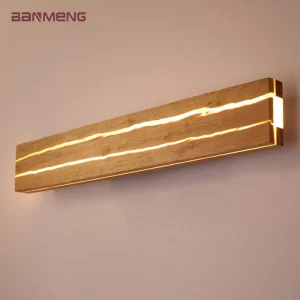 Applique murale LED bois naturel design nordique moderne éclairage chaleureux chambre salon cuisine bureau élégance durable Applique murale LED bois naturel design nordique moderne éclairage chaleureux chambre salon cuisine bureau élégance durable