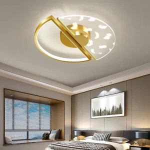 Plafonnier moderne LED acrylique design minimaliste salle à manger salon chambre éclairage doux certification CCC CQC élégance intérieure