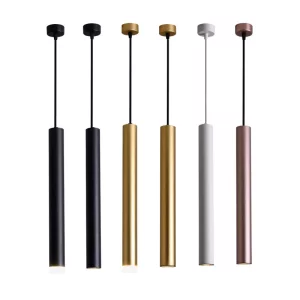 Suspension LED design moderne minimaliste aluminium éclairage dirigé bas chambre salon bureau hotel loft