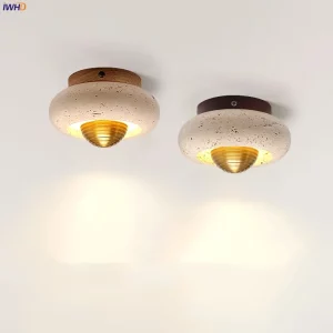 Plafonnier LED bois naturel design scandinave nordique moderne chambre salon éclairage chaleureux économique élégant Plafonnier LED bois naturel design scandinave nordique moderne chambre salon éclairage chaleureux économique élégant