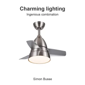 Plafonnier LED bois naturel design moderne minimaliste salle à manger salon hôtel chambre ventilateur silencieux lumière chaleureuse économies d’énergie