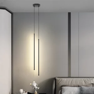Suspension LED moderne design scandinave luminaire minimaliste en métal éclairage ambiant salon chambre économique élégant Suspension LED moderne design scandinave luminaire minimaliste en métal éclairage ambiant salon chambre économique élégant