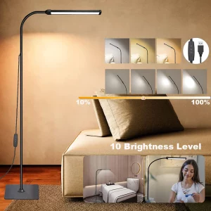 Lampe sur pied LED design moderne minimaliste lumière réglable salon chambre bureau éclairage ambiant économique élégant Lampe sur pied LED design moderne minimaliste lumière réglable salon chambre bureau éclairage ambiant économique élégant