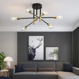 Plafonnier fer forgé moderne style industriel ampoule E27 suspension salon salle à manger chambre à coucher éclairage décoration Plafonnier fer forgé moderne style industriel ampoule E27 suspension salon salle à manger chambre à coucher éclairage décoration