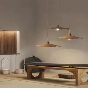 Suspension bois naturel design nordique moderne éclairage chaleureux salon cuisine chambre bureau décor Suspension bois naturel design nordique moderne éclairage chaleureux salon cuisine chambre bureau décor