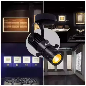 Plafonnier LED aluminium design moderne industriel salle à manger bureau éclairage focalisé haute performance économique