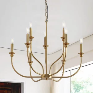 Lustre industriel vintage américain design moderne suspension dorée noir éclairage salon chambre cuisine restaurant hôtel élégant intemporel Lustre industriel vintage américain design moderne suspension dorée noir éclairage salon chambre cuisine restaurant hôtel élégant intemporel