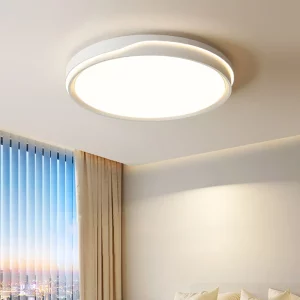 Plafonnier LED bois naturel design scandinave nordique moderne chambre salon éclairage chaleureux économique élégant