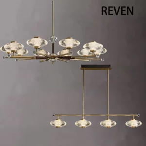 Plafonnier bois naturel design nordique moderne dimmable éclairage chaleureux salon chambre cuisine bureau économies d’énergie