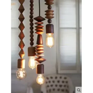 Suspension bois naturel design rustique moderne luminaire scandinave nordique salon salle à manger éclairage chaleureux unique cosy Suspension bois naturel design rustique moderne luminaire scandinave nordique salon salle à manger éclairage chaleureux unique cosy