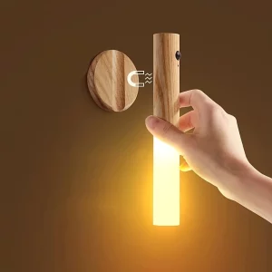Plafonnier LED bois naturel design scandinave nordique moderne chambre salon éclairage chaleureux économique élégant