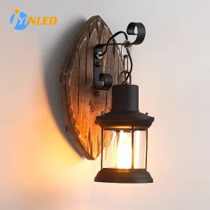 Applique murale LED bois naturel design vintage industriel éclairage chaleureux salon chambre cuisine extérieur décoration élégante économie d’énergie Applique murale LED bois naturel design vintage industriel éclairage chaleureux salon chambre cuisine extérieur décoration élégante économie d’énergie