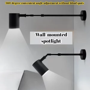 Applique murale aluminium design moderne éclairage ajustable LED 360° édition limitée Applique murale aluminium design moderne éclairage ajustable LED 360° édition limitée
