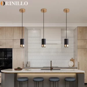 Suspension LED métal noir mat doré design moderne minimaliste éclairage intérieur économique élégant cuisine salon chambre Suspension LED métal noir mat doré design moderne minimaliste éclairage intérieur économique élégant cuisine salon chambre