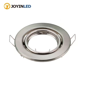 Plafonnier LED encastrable rond métal design moderne minimaliste pour intérieur éclairage focalisé GU10 MR16