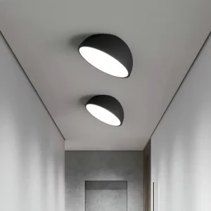 Plafonnier LED moderne design créatif noir et blanc chambre salon salle à manger couloir éclairage décoratif élégant économies d’énergie Plafonnier LED moderne design créatif noir et blanc chambre salon salle à manger couloir éclairage décoratif élégant économies d’énergie