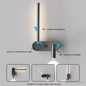 Lampadaire LED design moderne minimaliste intérieur extérieur éclairage ambiant salle à manger chambre salon Lampadaire LED design moderne minimaliste intérieur extérieur éclairage ambiant salle à manger chambre salon