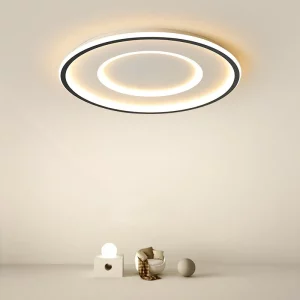 Plafonnier LED moderne design minimaliste lumière uniforme chambre salon salle à manger éclairage intérieur haute qualité certification UL