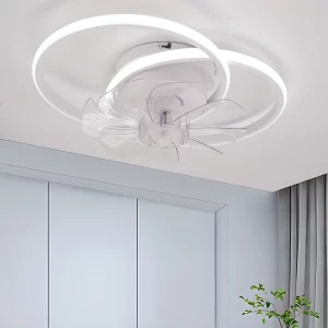 Plafonnier LED moderne design épuré ventilateur intégré télécommande éclairage intérieur salon chambre cuisine économique élégant Plafonnier LED moderne design épuré ventilateur intégré télécommande éclairage intérieur salon chambre cuisine économique élégant