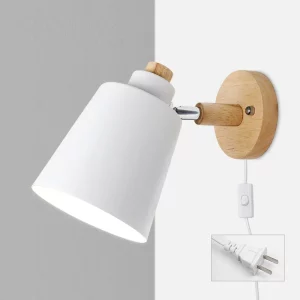Applique murale LED bois naturel design scandinave nordique moderne salon chambre éclairage chaleureux économique élégant Applique murale LED bois naturel design scandinave nordique moderne salon chambre éclairage chaleureux économique élégant