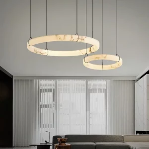 Suspension marbre effet lumière intégrée design scandinave moderne éclairage salon salle à manger hotel élégance économique Suspension marbre effet lumière intégrée design scandinave moderne éclairage salon salle à manger hotel élégance économique