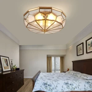 Plafonnier moderne du milieu du siècle  lustre de table à manger classique européen Vintage  suspension dorée de luxe pour salon