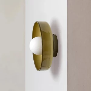 Applique murale moderne design scandinave en métal lumière douce salle à manger chambre salon éclairage intérieur élégant