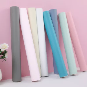 Papier peint auto-adhésif mat couleur unie  autocollants DIY  film vinyle décoratif pour chambre à coucher  salle de bain  cuisine  salon  bureau  décoration murale facile à installer et à entretenir