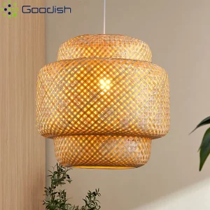 Suspension en bambou LED design scandinave moderne luminaire naturel éclairage chaleureux salon cuisine chambre hôtel restaurant économique élégant Suspension en bambou LED design scandinave moderne luminaire naturel éclairage chaleureux salon cuisine chambre hôtel restaurant économique élégant