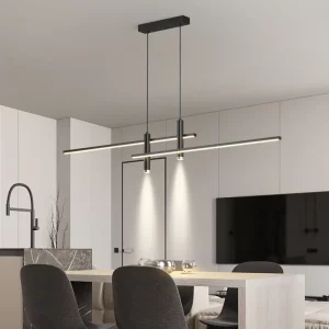 Suspension LED bois naturel design scandinave moderne salle à manger cuisine éclairage chaleureux économique élégant Suspension LED bois naturel design scandinave moderne salle à manger cuisine éclairage chaleureux économique élégant