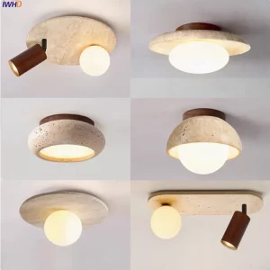 Plafonnier LED bois naturel design scandinave nordique moderne chambre salon éclairage chaleureux économique élégant Plafonnier LED bois naturel design scandinave nordique moderne chambre salon éclairage chaleureux économique élégant
