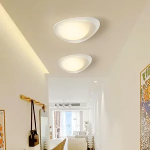 Plafonnier LED créatif style nordique crème pour chambre enfant salon éclairage moderne design minimaliste lumière douce économique élégant