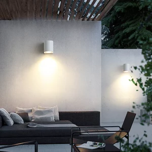 Applique murale LED moderne design épuré aluminium extérieur/intérieur éclairage jardin terrasse lumière douce économique Applique murale LED moderne design épuré aluminium extérieur/intérieur éclairage jardin terrasse lumière douce économique