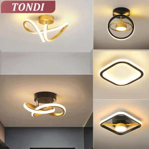 Plafonnier bois naturel design nordique LED éclairage chaleureux chambre salon moderne économique élégant
