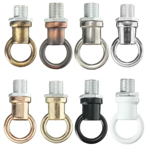 Anneaux de suspension métal finitions multiples design moderne fonctionnel éclairage intérieur décoration élégante suspension industrielle Anneaux de suspension métal finitions multiples design moderne fonctionnel éclairage intérieur décoration élégante suspension industrielle