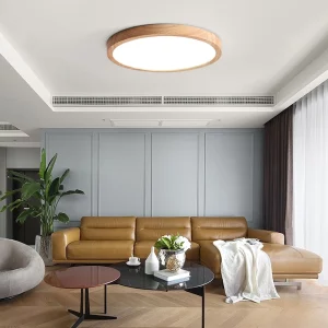 Plafonnier LED bois naturel design scandinave nordique moderne chambre salon éclairage chaleureux économique élégant Plafonnier LED bois naturel design scandinave nordique moderne chambre salon éclairage chaleureux économique élégant