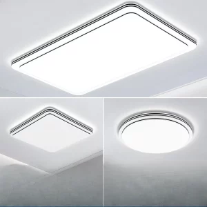 Plafonnier en bois LED design scandinave nordique moderne éclairage chaleureux économique élégant pour salon chambre