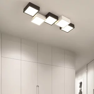 Plafonnier LED en bois naturel design scandinave nordique moderne pour salon chambre cuisine éclairage chaleureux économique élégant Plafonnier LED en bois naturel design scandinave nordique moderne pour salon chambre cuisine éclairage chaleureux économique élégant