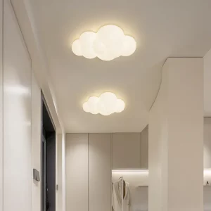 Plafonnier LED nuages design moderne éclairage intérieur chambre enfant couloir escaliers luminaire acryl lumière douce certification UL FCC Plafonnier LED nuages design moderne éclairage intérieur chambre enfant couloir escaliers luminaire acryl lumière douce certification UL FCC