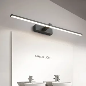 Applique murale LED moderne aluminium salle de bain éclairage miroir lumière maquillage design épuré lumineux économique