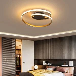 Plafonnier LED métal design moderne minimaliste nordique chambre salon éclairage chaleureux élégant économique certification ROHS Plafonnier LED métal design moderne minimaliste nordique chambre salon éclairage chaleureux élégant économique certification ROHS