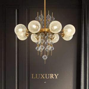 Lustre moderne acrylique design créatif luxe décoration maison salle à manger chambre LED éclairage