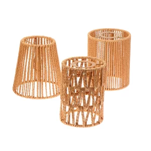 Abat-jour vintage tissé rotin luminaire suspendu design scandinave bohème chambre salon hôtel ambiance chaleureuse naturelle Abat-jour vintage tissé rotin luminaire suspendu design scandinave bohème chambre salon hôtel ambiance chaleureuse naturelle
