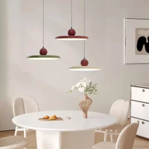 Suspension LED design moderne artistique verre coloré effet craquelé éclairage intérieur salle à manger moderne luminaire décoratif élégant