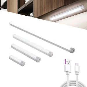 Barre lumineuse LED en bois naturel design scandinave moderne éclairage sous meuble cuisine bureau étagères lumière chaleureuse certification ROHS UL Barre lumineuse LED en bois naturel design scandinave moderne éclairage sous meuble cuisine bureau étagères lumière chaleureuse certification ROHS UL