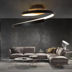 Plafonnier LED moderne design minimaliste luminaire déco salon salle à manger chambre éclairage chaleureux économique élégant Plafonnier LED moderne design minimaliste luminaire déco salon salle à manger chambre éclairage chaleureux économique élégant