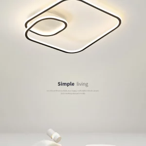 Plafonnier LED aluminium design moderne minimaliste éclairage salon chambre étude créatif luminaire décoration intérieure économique élégant Plafonnier LED aluminium design moderne minimaliste éclairage salon chambre étude créatif luminaire décoration intérieure économique élégant