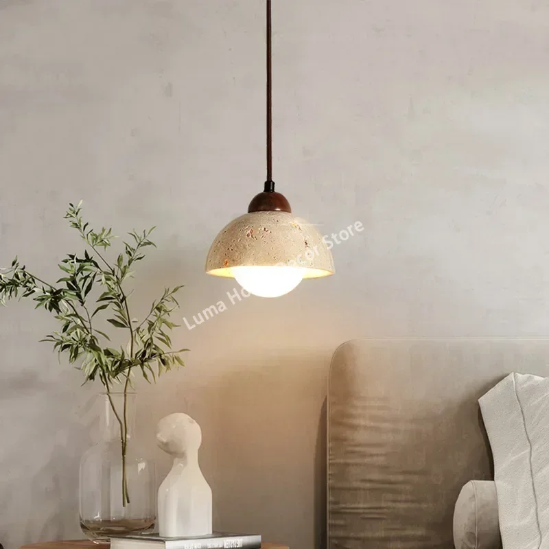 Lampe suspendue bois naturel design moderne industriel éclairage chaleureux pour cuisine salle à manger chambre salon décoration intérieure élégante