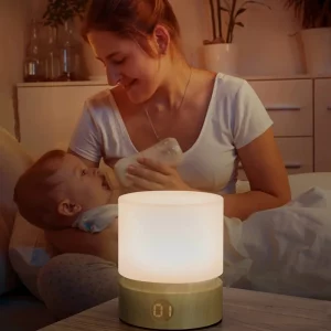 Lampe de chevet en bois naturel LED design scandinave moderne chambre lumière douce USB chargeable éclairage intérieur élégant Lampe de chevet en bois naturel LED design scandinave moderne chambre lumière douce USB chargeable éclairage intérieur élégant